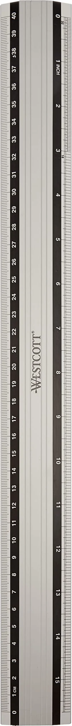 Westcott Règle en aluminium 40 cm