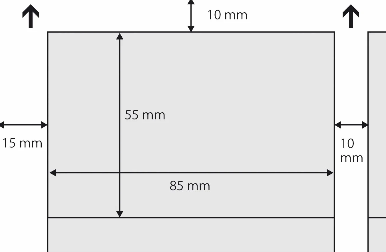 SIGEL DP939 Cartes de visite imprimables prédécoupées 8,5 x 5,5 cm 200g/m² blanc