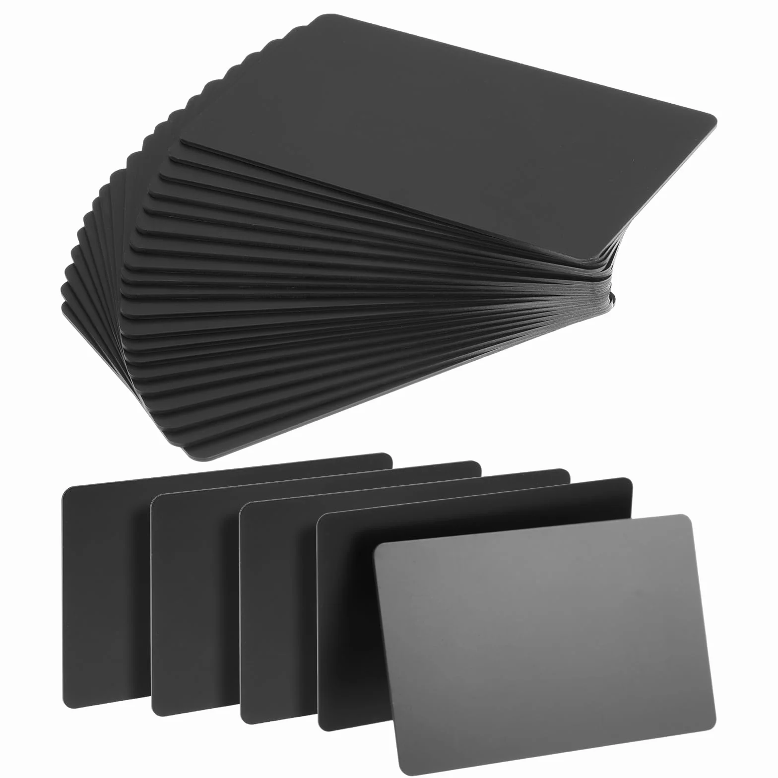 Cartes de visite en métal NFC Oruola Lot de 25 pour smartphones