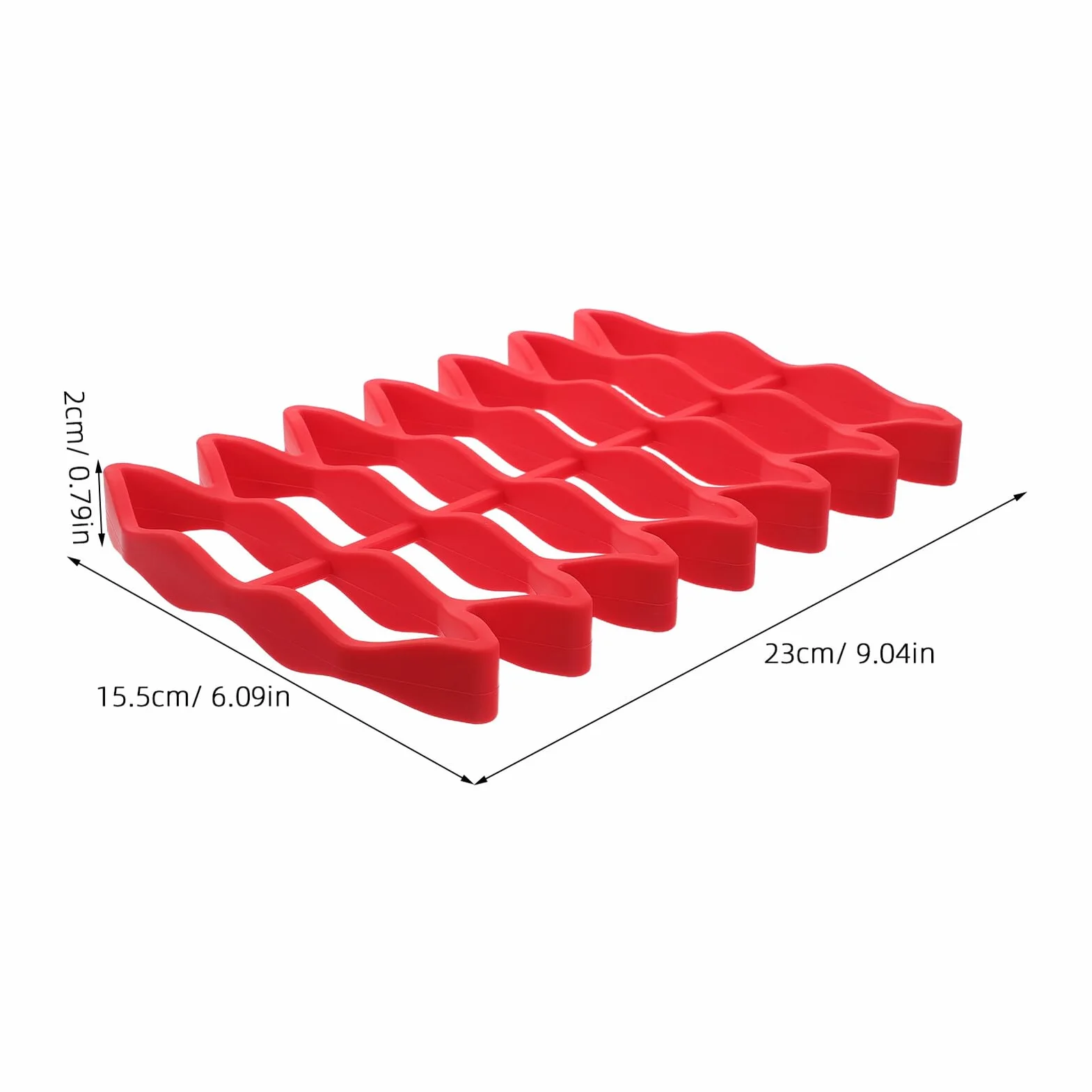 HEMOTON Insert pour Boîte aux Lettres en Silicone Rouge Étanche, Protecteur Anti-humidité et Anti-éclaboussures