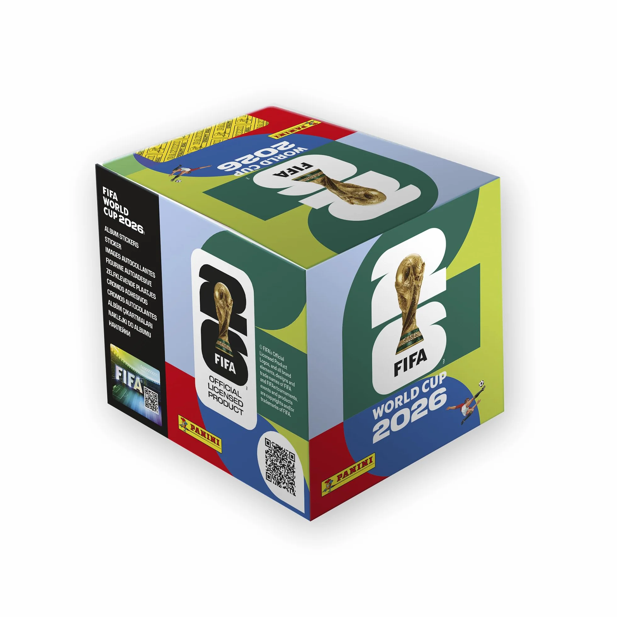 Panini Coupe du Monde FIFA 2026 Stickers Boîte de 50 Pochettes