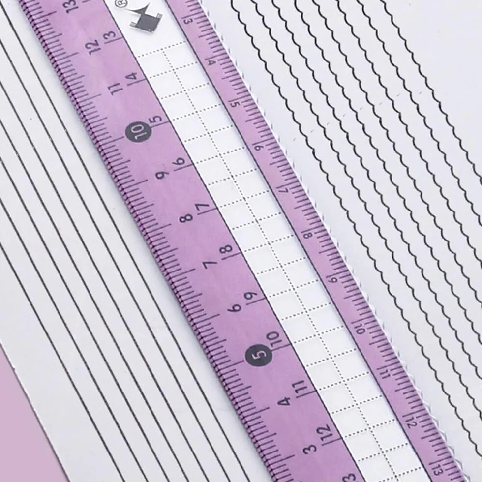 Compas Professionnel 7 Pièces College avec Mallette Métal, Rapporteur pour Étudiants Maths (Violet)