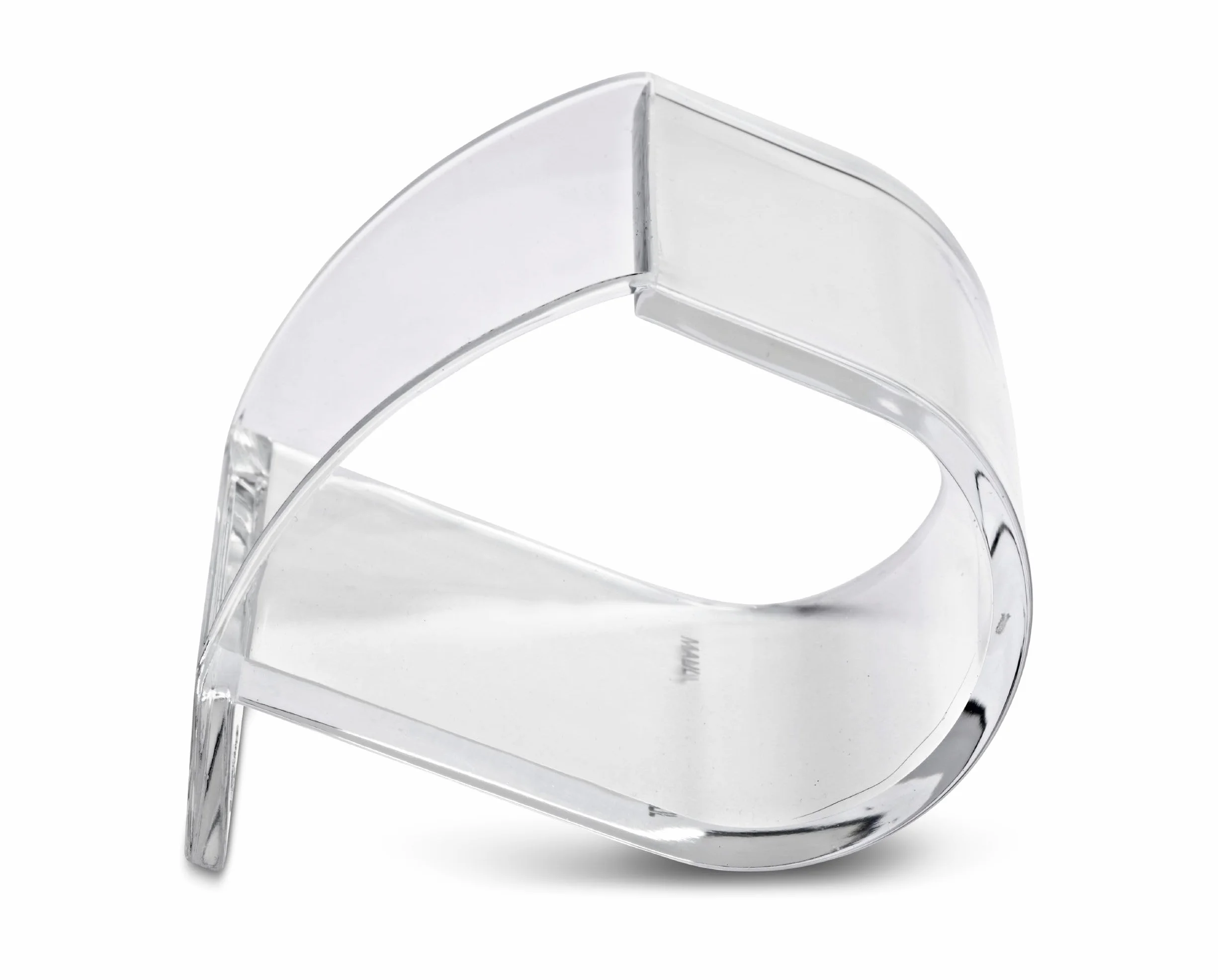 MAUL Distributeur de Trombones en Acrylique, Organiseur de Bureau Transparent 8,5 x 7,7 x 6,4 cm
