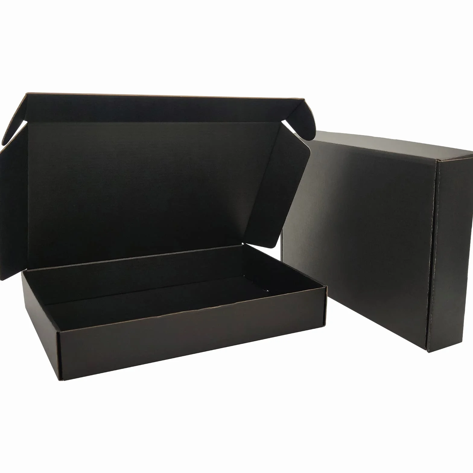 Boîte en Carton d'Expédition 28 x 20 x 5 cm Noire Lot de 25 pour Emballage Cadeau