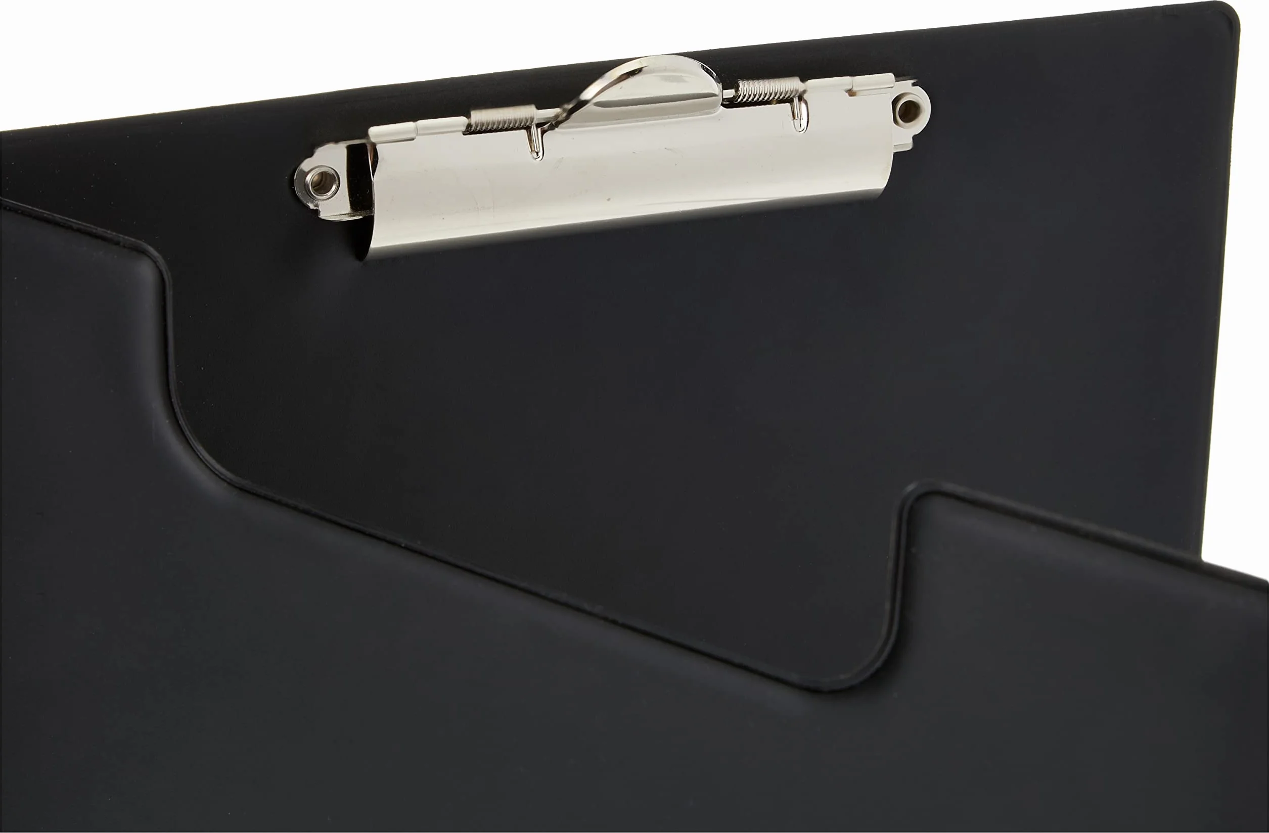 Porte-Bloc avec Pince et Rabat Format A4 Poche Intérieure Noir 235701