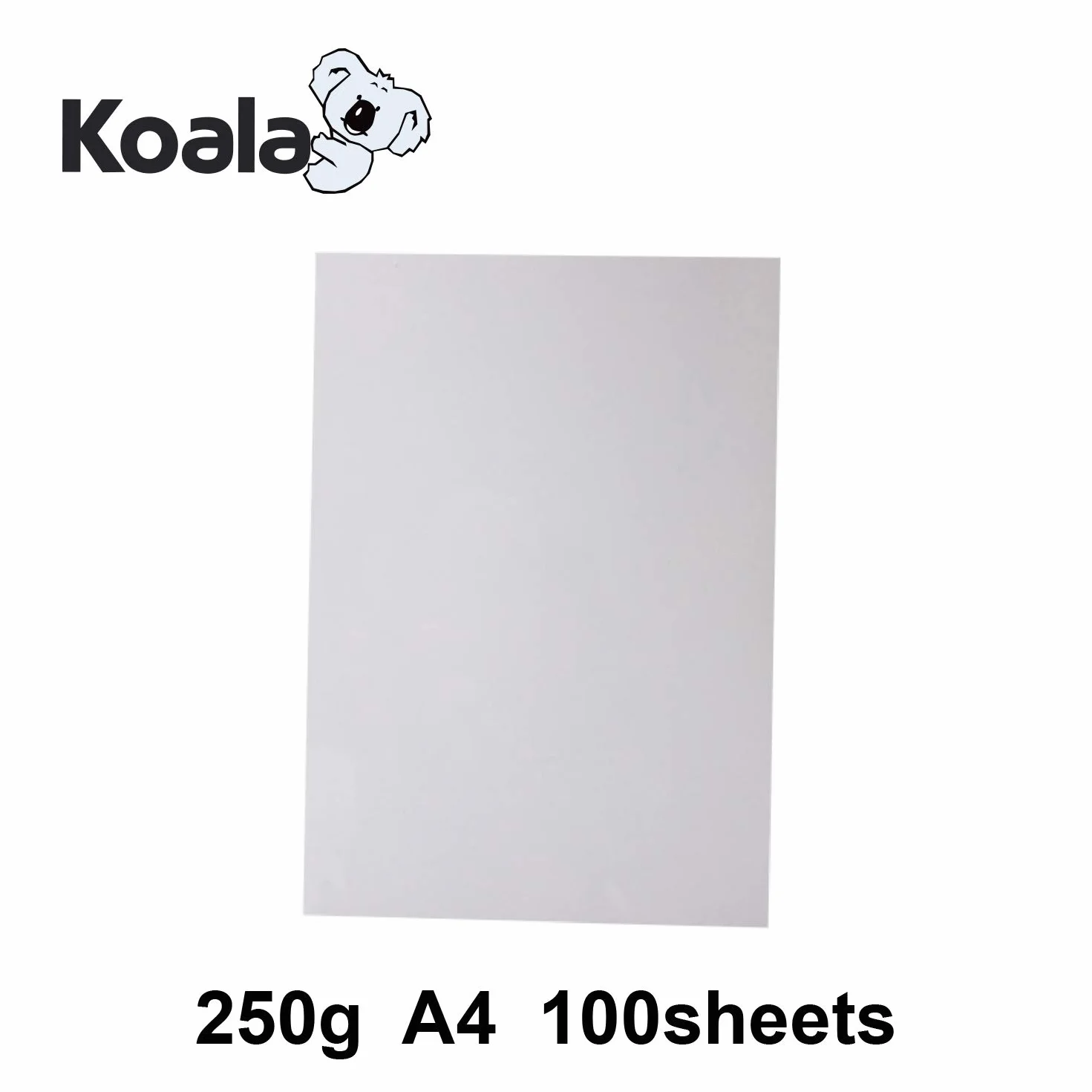 KOALA Papier Photo Double Face Mat A4 250 g/m² 100 feuilles pour imprimante LASER