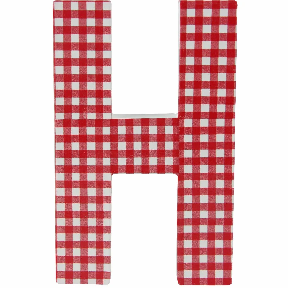 Décopatch FDA484O 20 feuilles 30x40 cm Vichy pois rayé Rouge