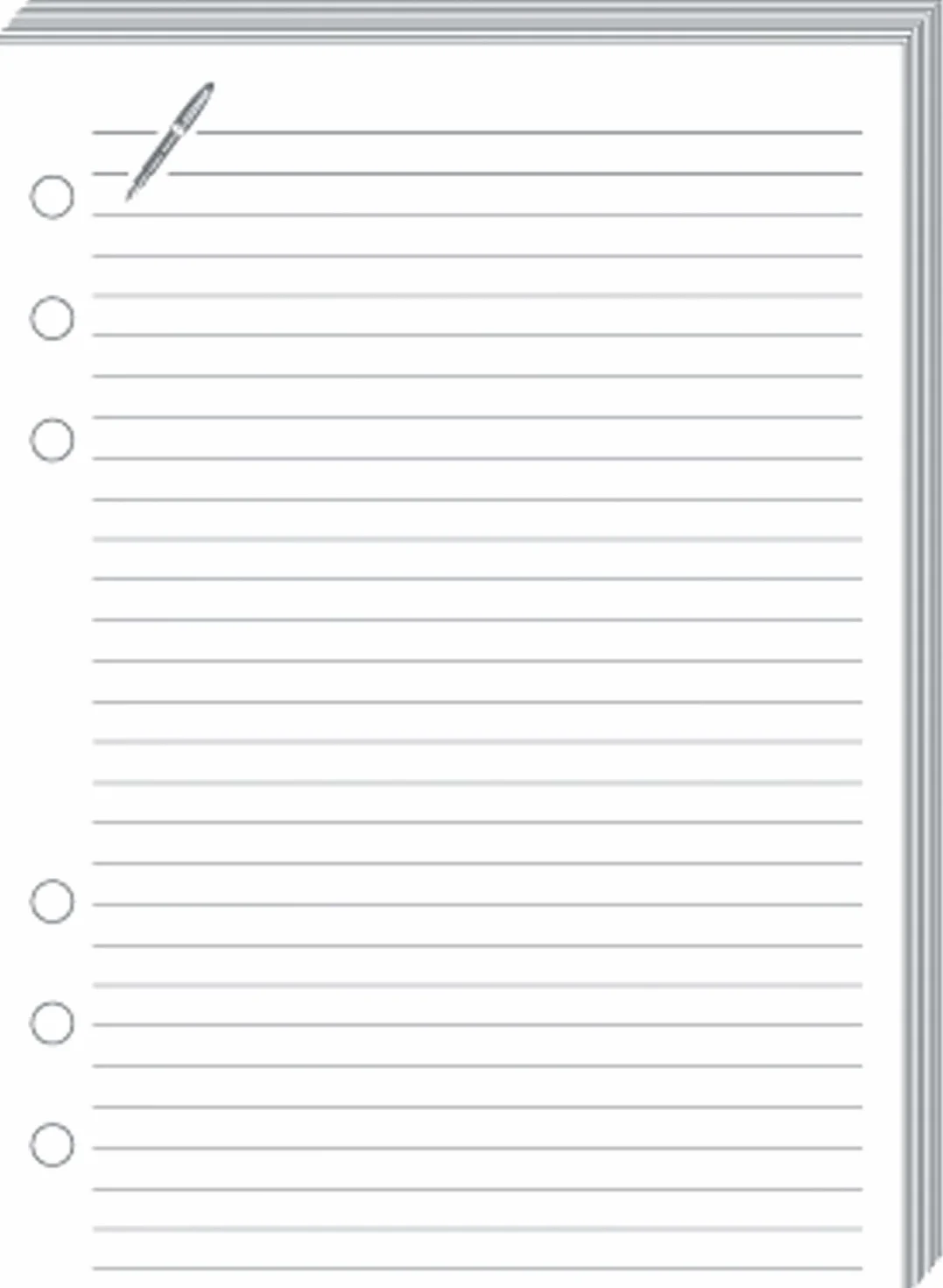 Quo Vadis Recharge Organiseur Fiches Notes T17 Blanc 10x17 cm Papier Clairefontaine Fabrication française