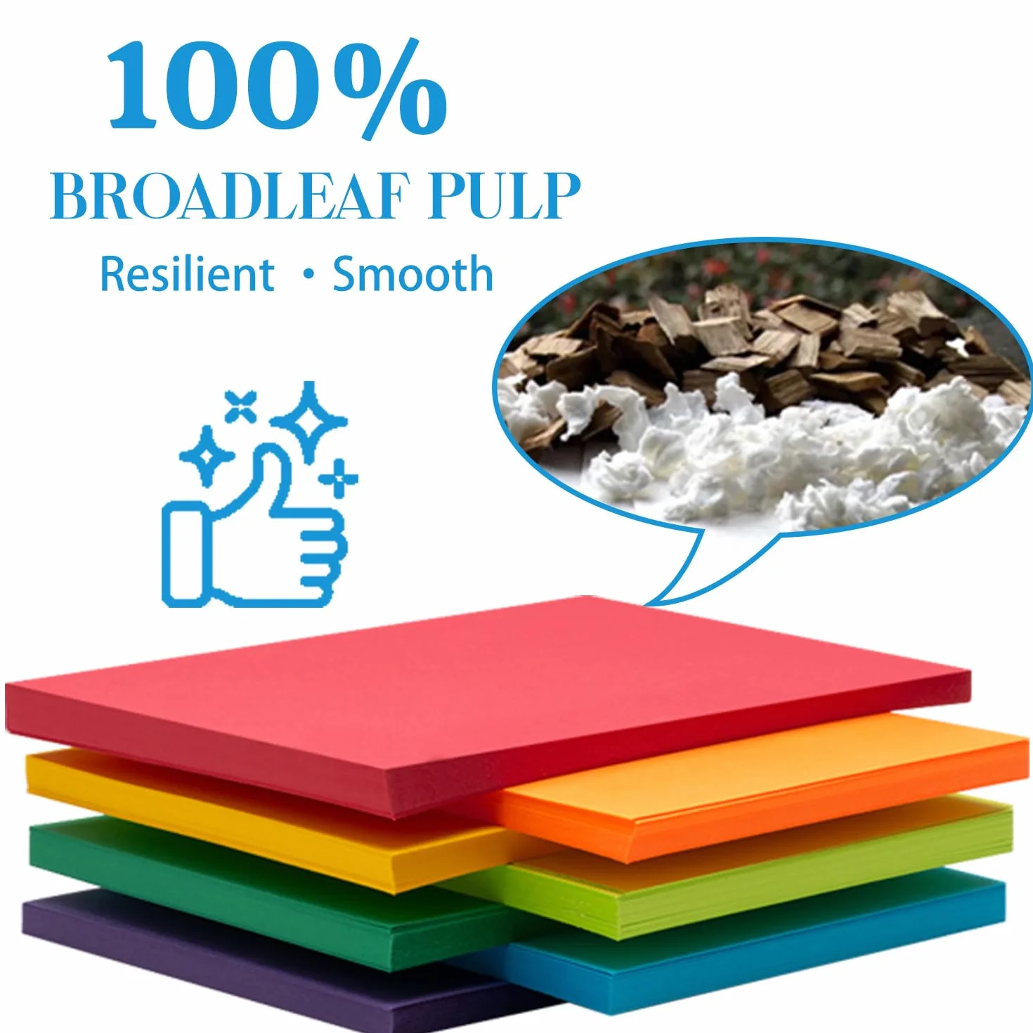 Cartes de Revision A6 180 g/m², 7 Couleurs Flash Cards Bristol, 210 Pièces