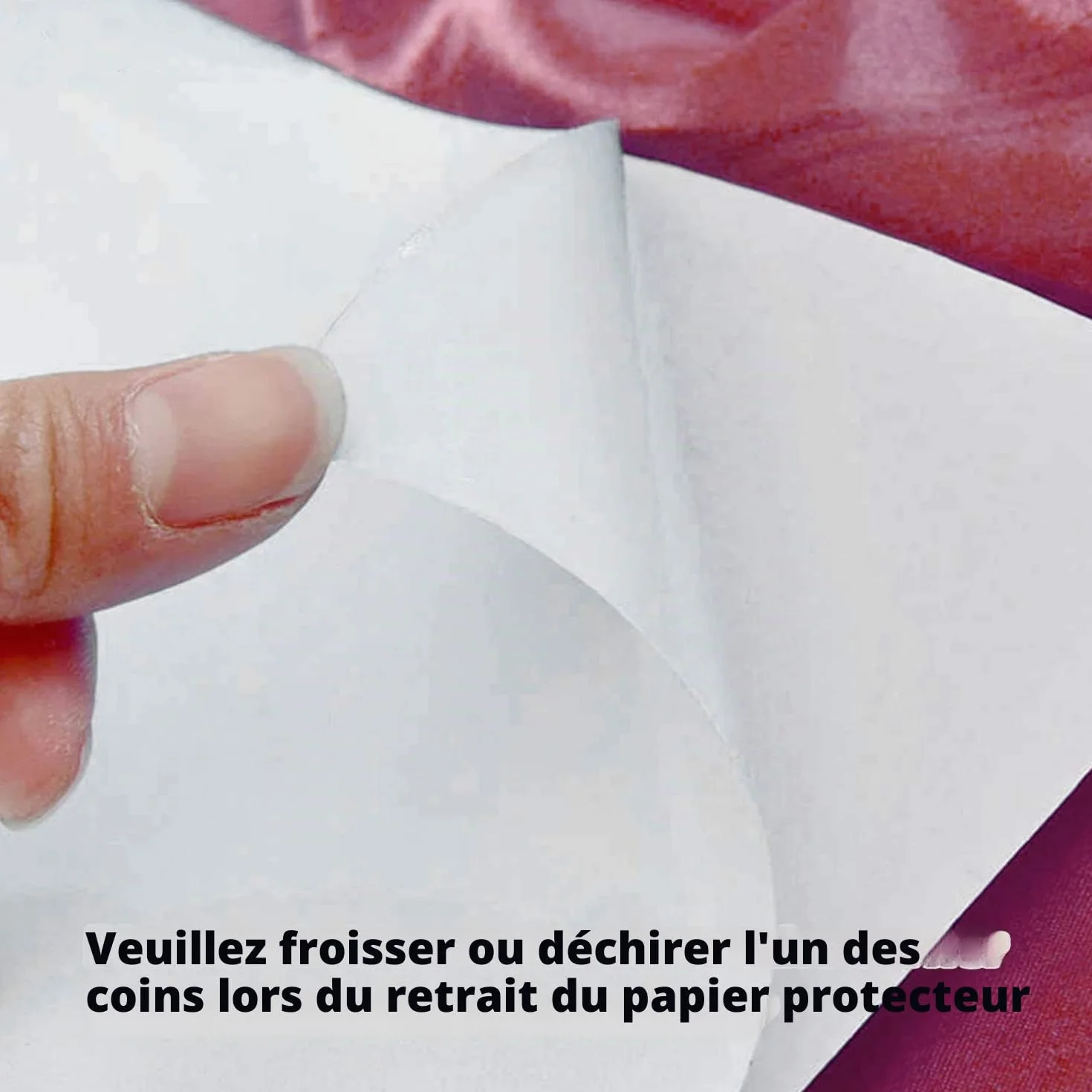 KOALA Papier photo auto-adhésif A4 Blanc Brillant 50 feuilles