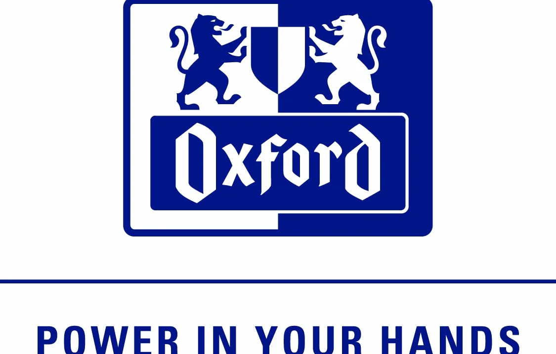 Oxford Planificateur de carnet de notes 115 feuilles Bleu 90gr