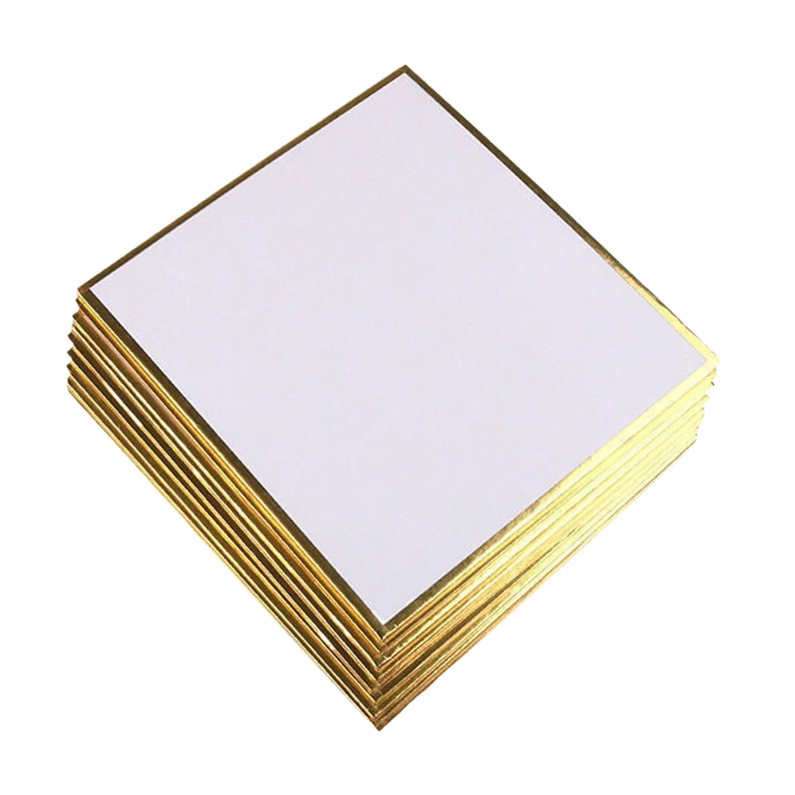 Planches Shikishi Vierges 15x15 cm Lot de 10 pour Artiste Dessin Calligraphie