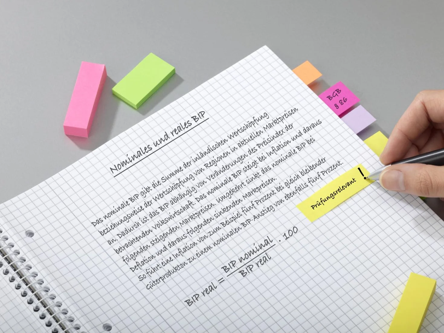 Post-it Marque-Pages En Papier, Pack de 5 Blocs, 15 mm x 50 mm, 100 Feuilles par Bloc, Couleurs Assorties