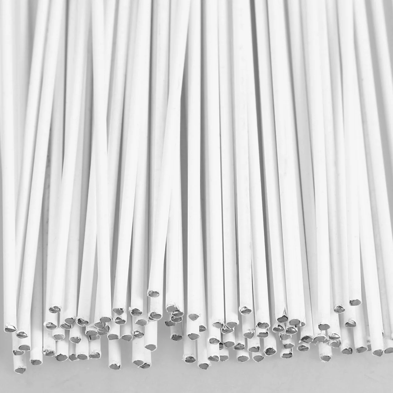 Lot de 100 crochets blancs 8 pouces fer double spirale pour calendrier affiche bannière