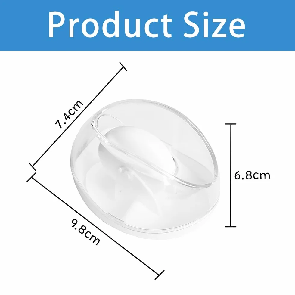 Support de Trombone Magnétique Transparent, Distributeur, Boîte de Rangement pour Bureau, École (1 Pièce)