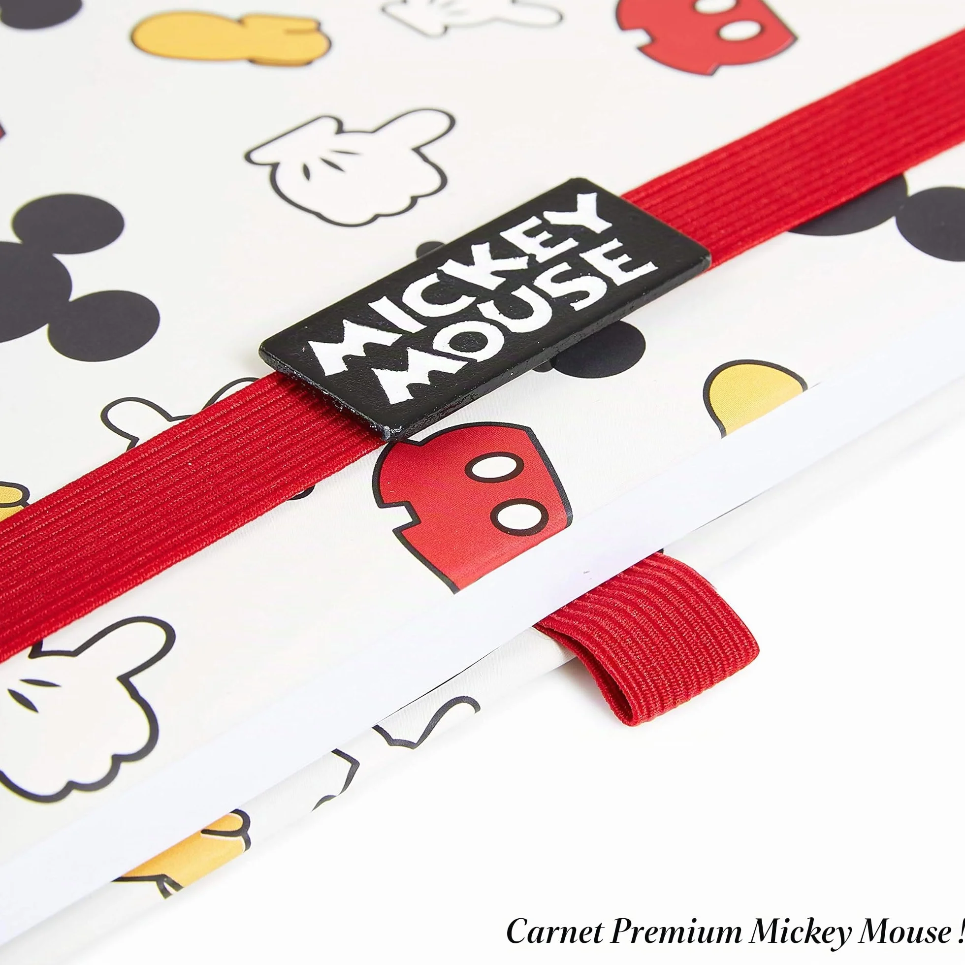 Disney Set Papeterie Kawaii Fournitures Scolaires Bureau Carnet Trousse Stylo Enfant Fille Adulte Cadeau Mickey Minnie Bourriquet Baby Yoda Blanc Rouge
