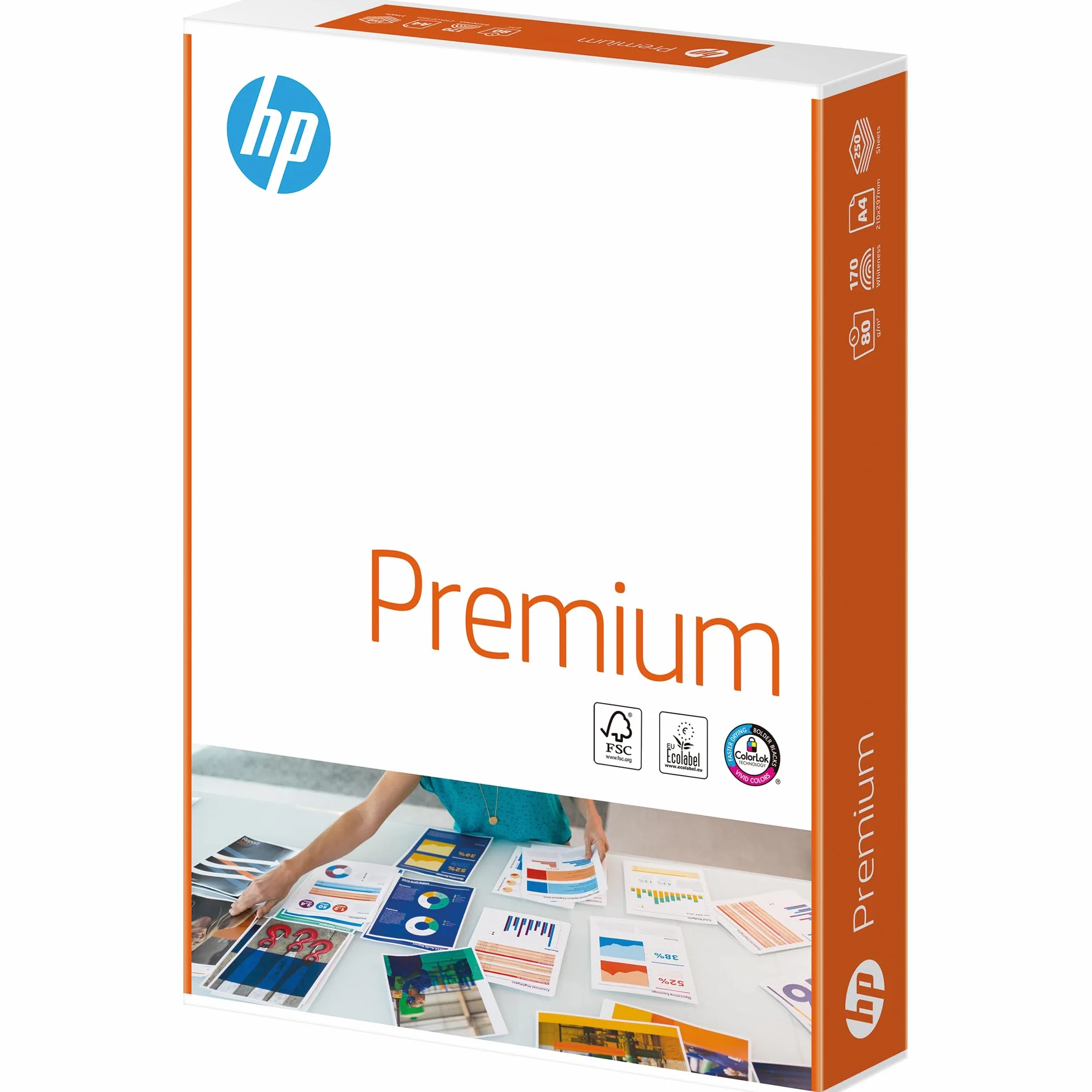 Papier photocopieur HP Premium CHP 851 A4 80 g/m² 250 feuilles Blanc