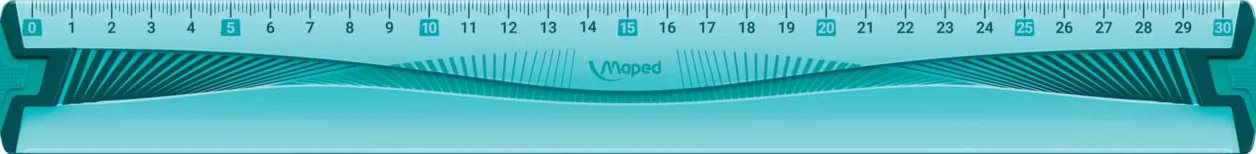 MAPED Kit de géométrie Flex incassable 4 pièces règle 30 cm