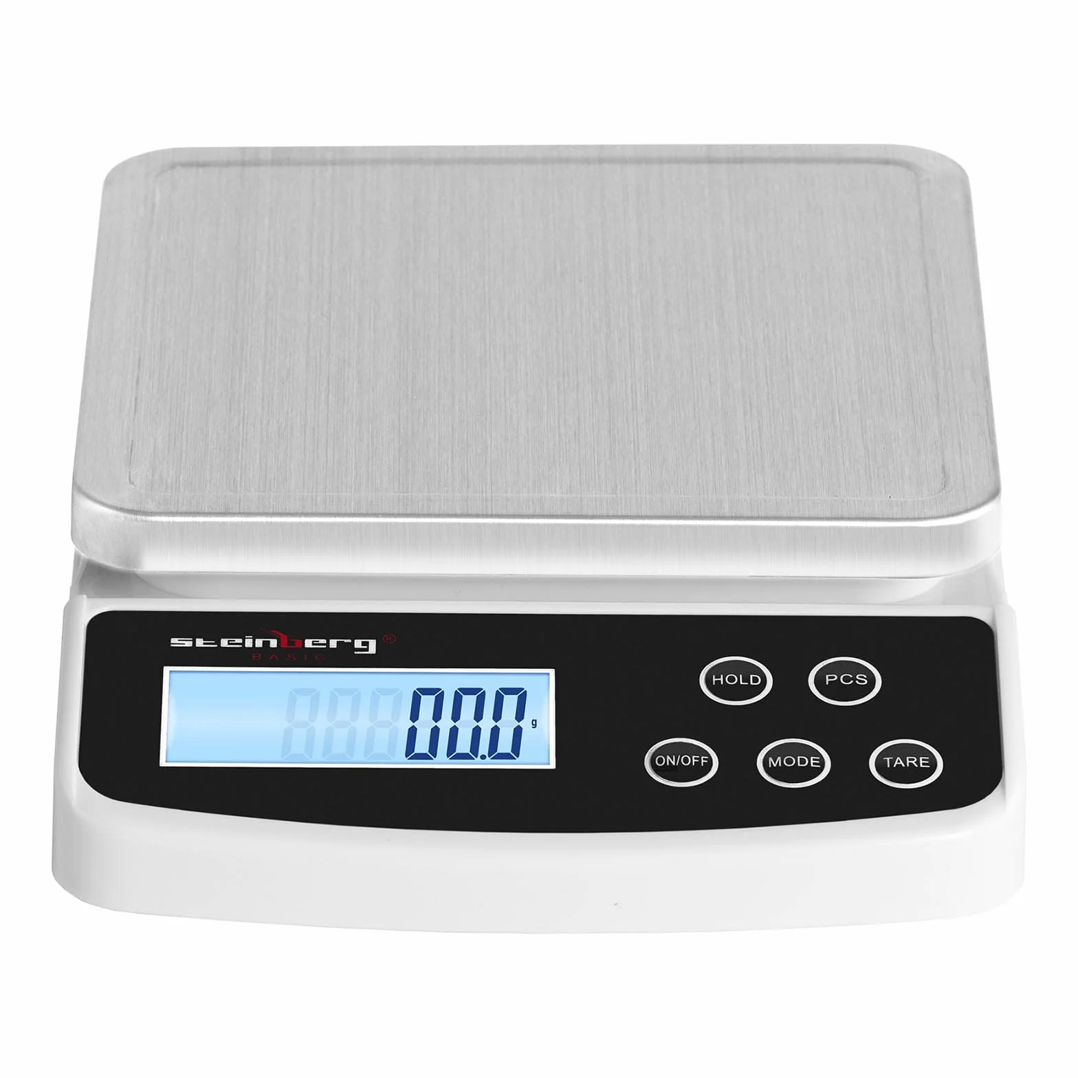 Steinberg SBS-LW-5000/100 Balance Poste Digitale Professionnelle 5 kg 0,1 g 15,2 x 15,2 cm