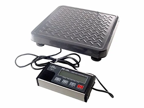 Balance électronique plate-forme 60kg x 20g pèse-colis avec câble USB