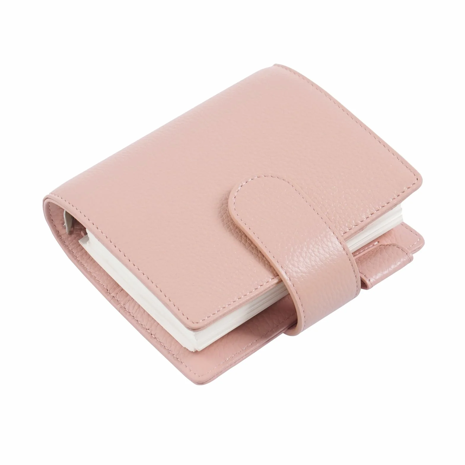 Moterm Elite Agenda de Poche A7 Organiseur en Cuir Véritable Kiesel-Staubrose 25mm