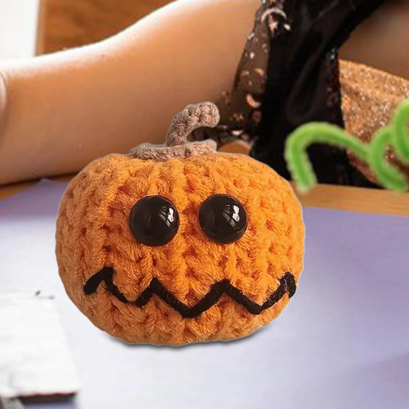 Crochet Décoratif avec Carte Motivante, Cadeau Inspirant pour Maison Bureau Anniversaire