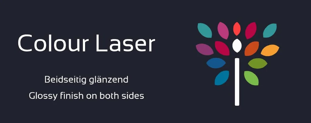 BLUE SWAN Papier Laser Brillant A4 105 g/m² 200 Feuilles Double Face