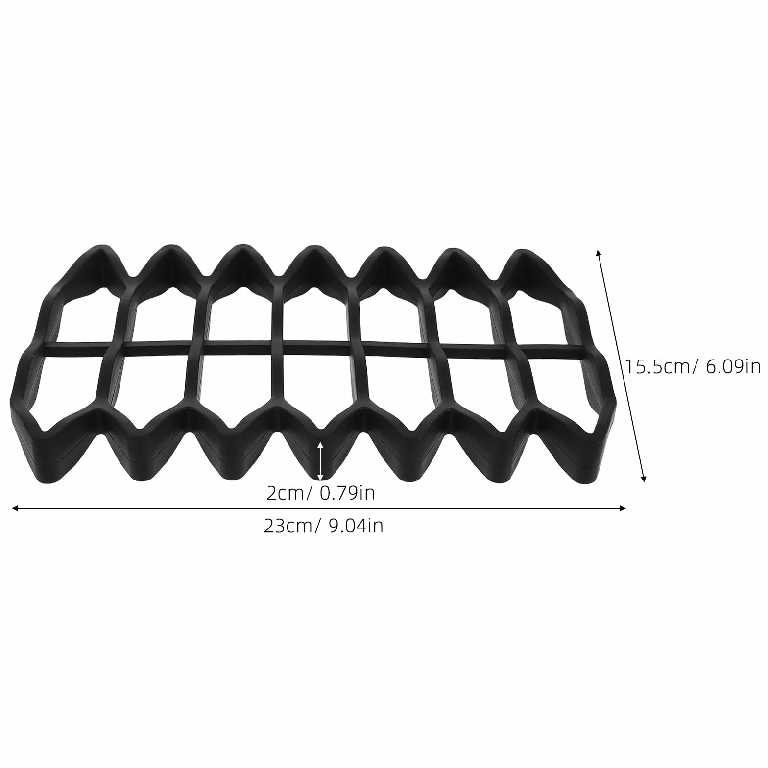 Plateau De Boîte Aux Lettres Étanche en Silicone 9.06X6.10X0.79 Pouces - Insert Anti-Éclaboussures Universel pour Protection Courrier