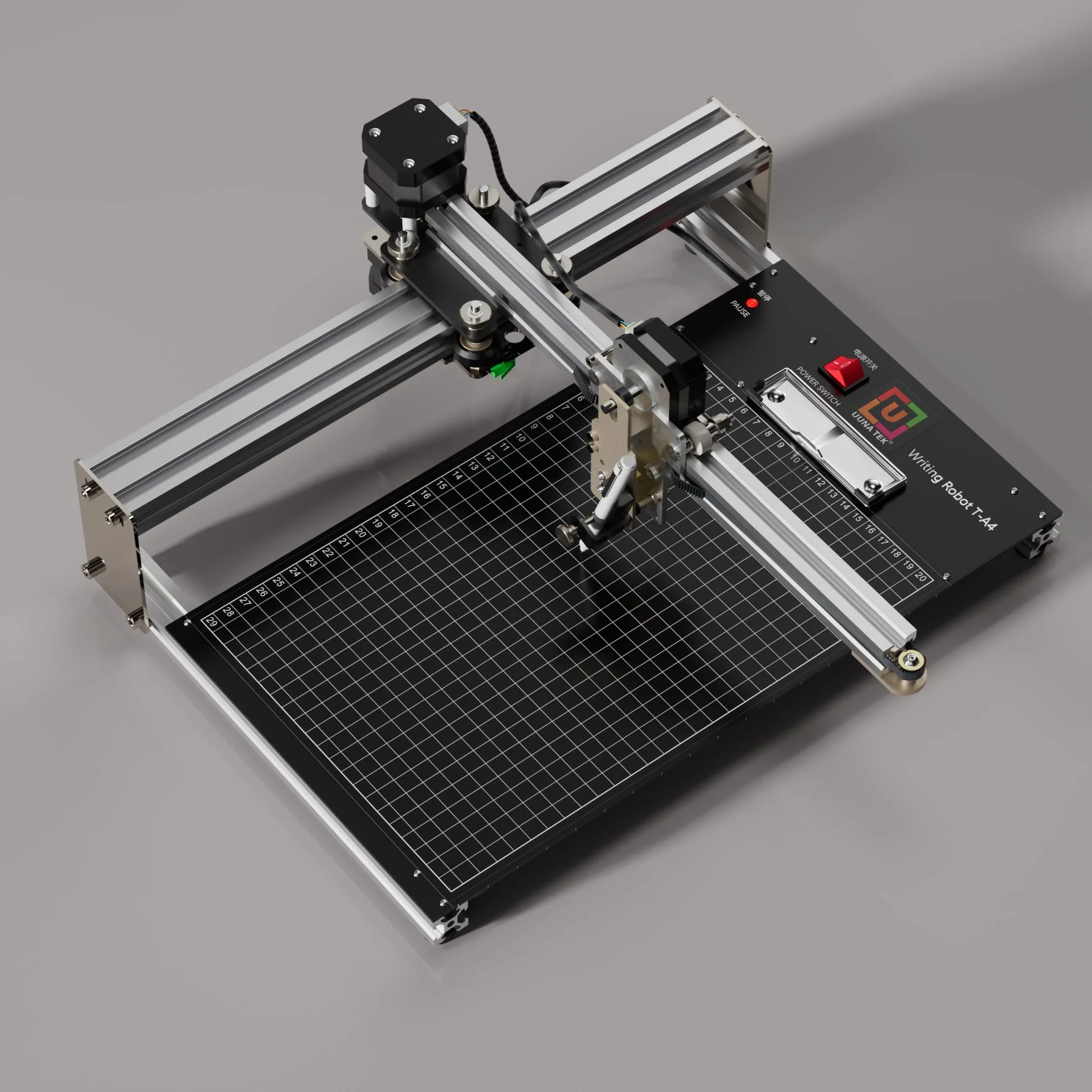 UUNATEK iDraw 2.0 T-Structure XY Traceur Machine à dessin Brobot d'écriture manuscrite A4 3x42 moteurs pas à pas