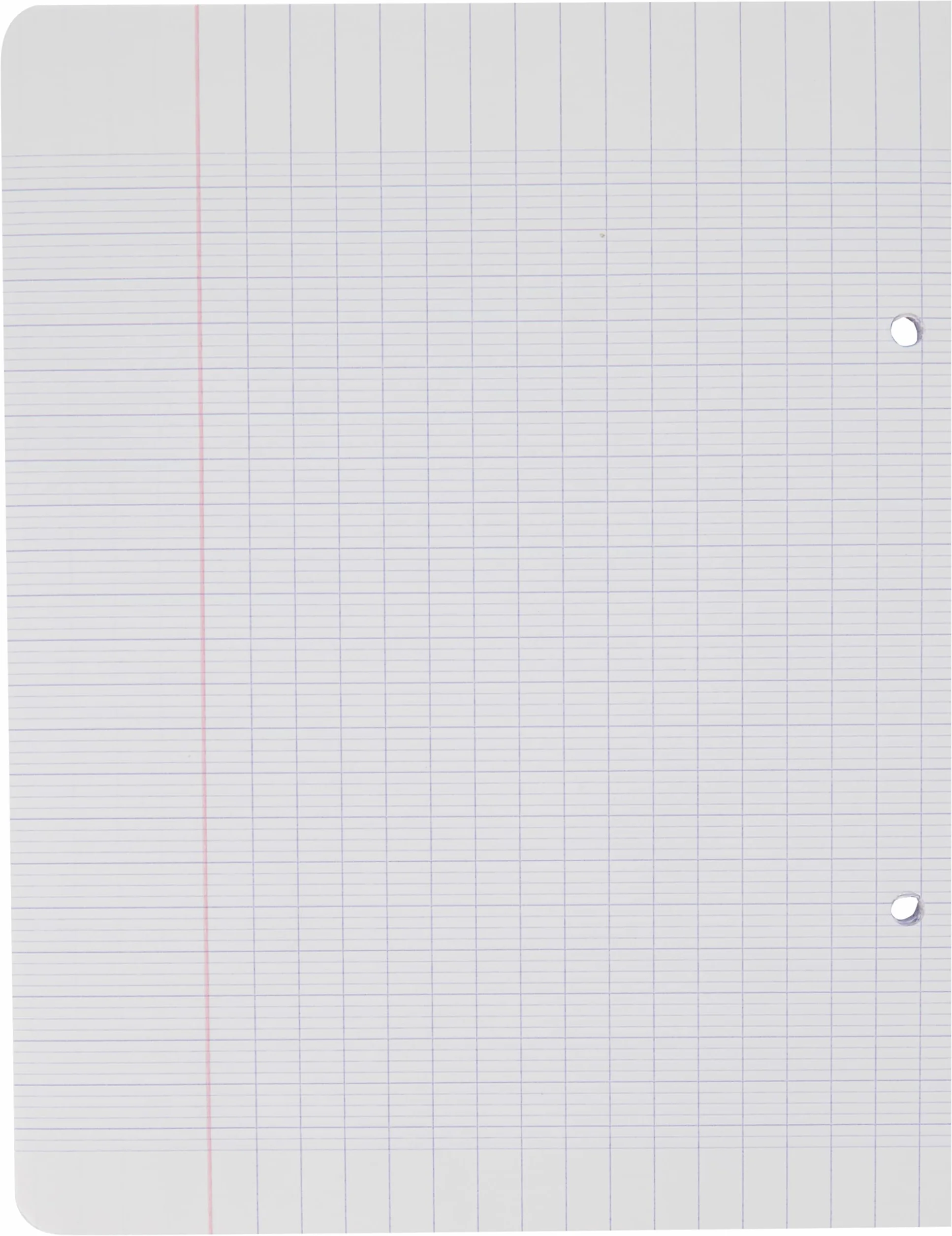 Clairefontaine Calligraphe 751C Feuillets Mobiles Perforés 17x22 cm 100 Pages Grands Carreaux Papier 90 g