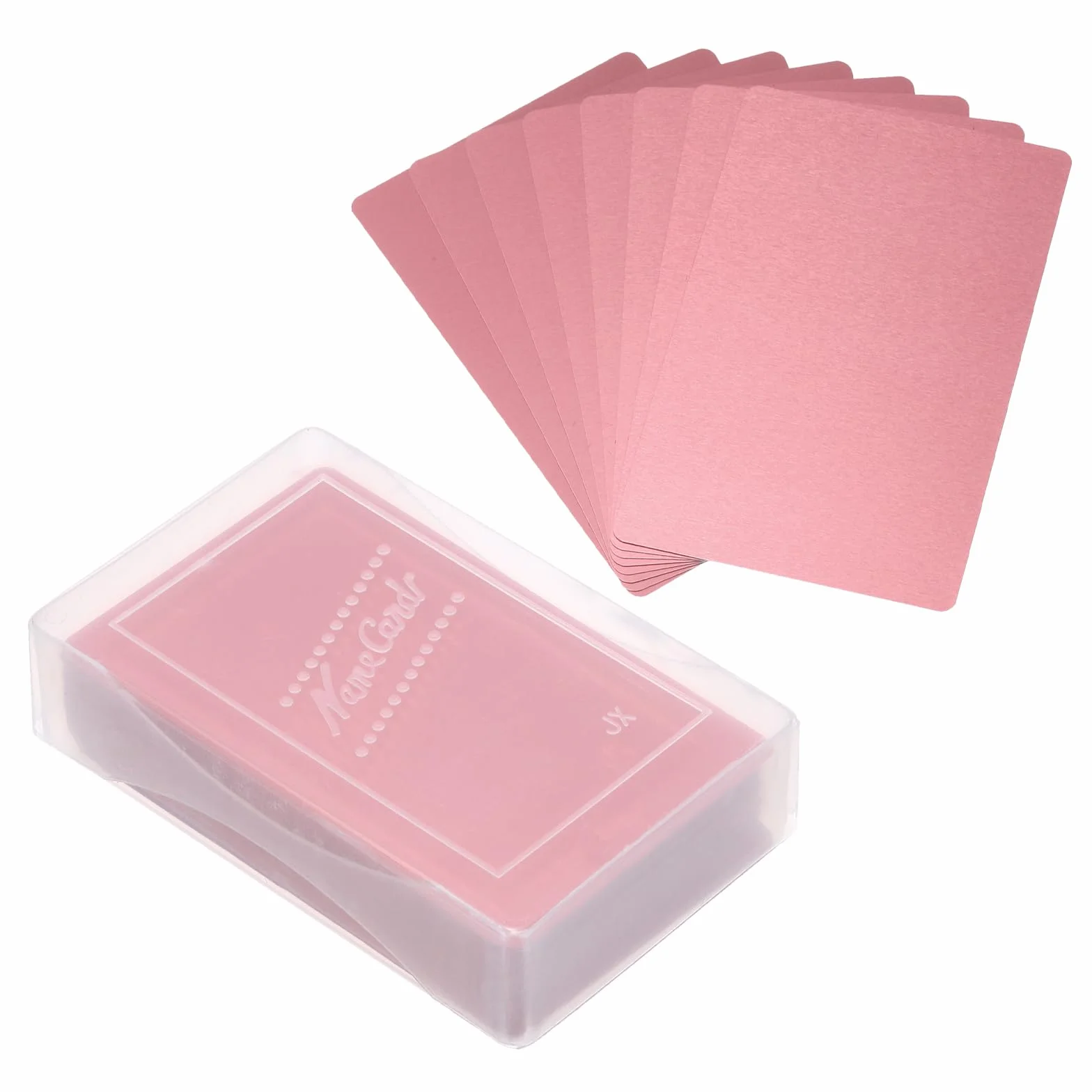 PATIKIL Cartes de visite en métal 0,21 mm aluminium or rose 100 paquets pour gravure laser DIY