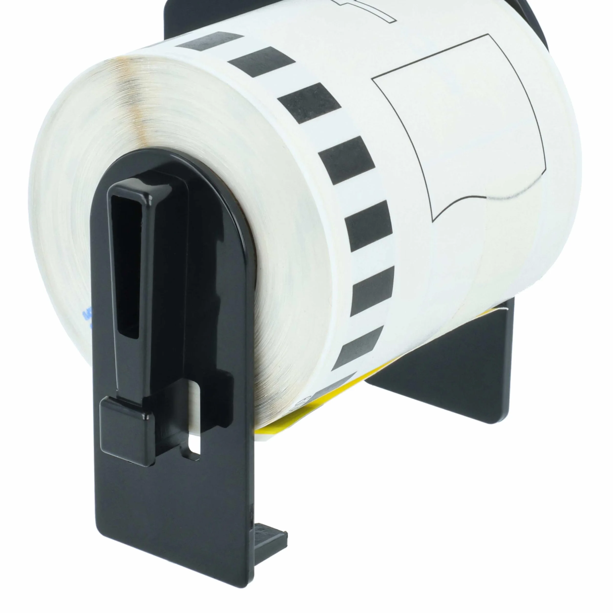 vhbw Rouleau d'étiquettes 62mm x 15,24m remplacement Brother DK-22606 pour étiqueteuse