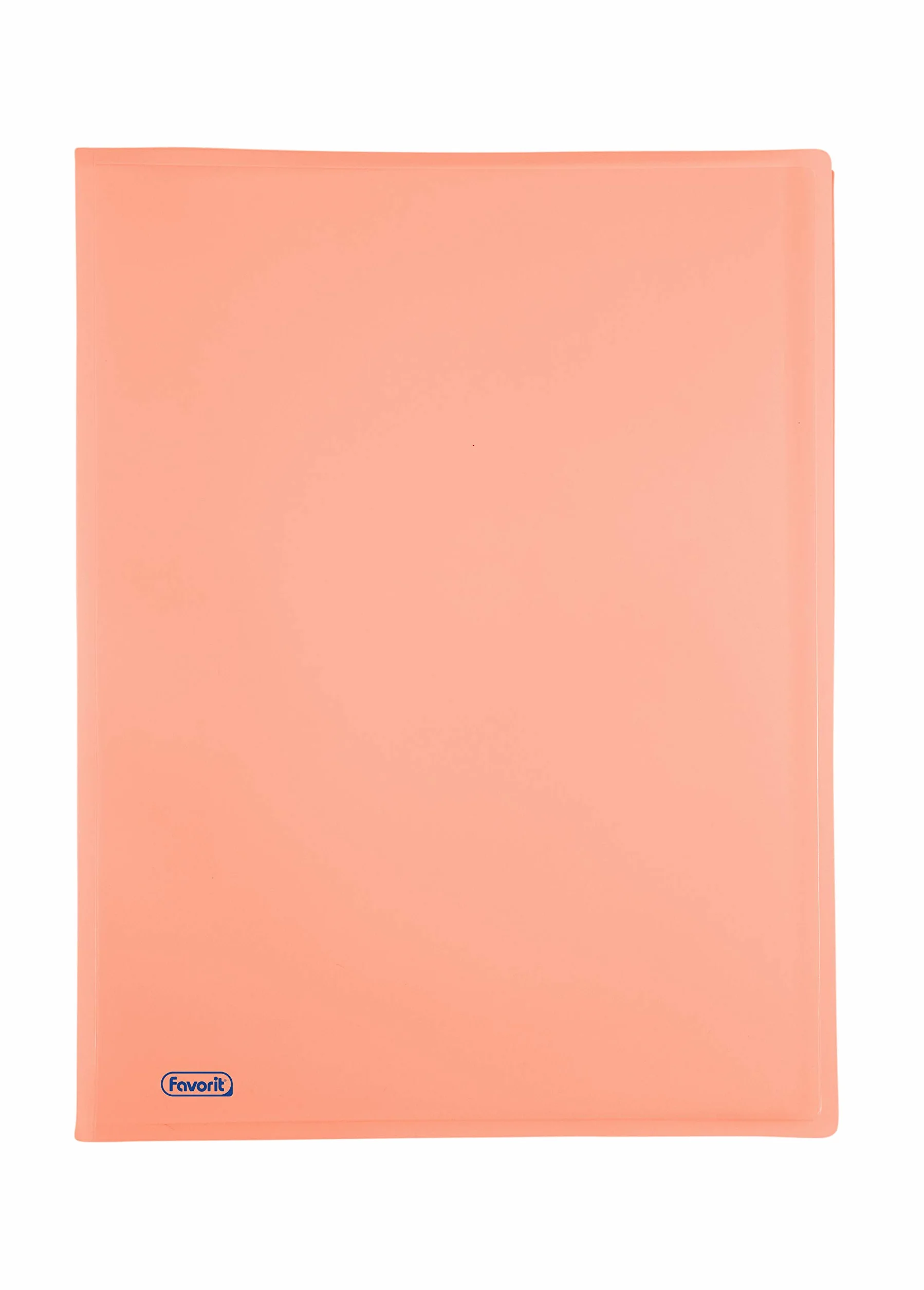 Favorit Porte-vues P @ Stel 40 pochettes lisses 22 x 30 cm couleur pêche