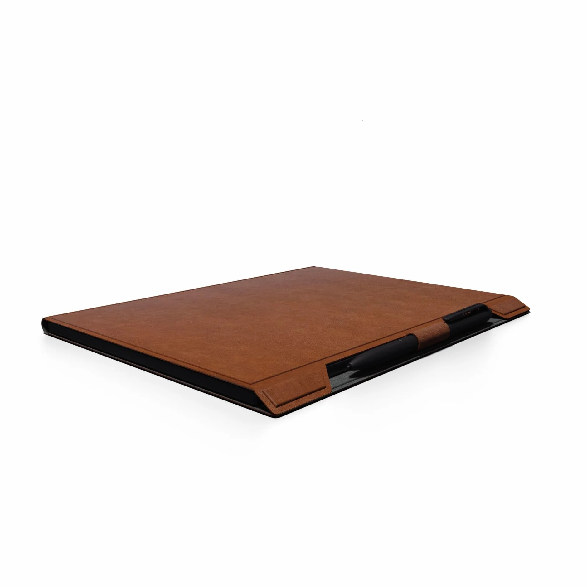 Bloc Notes Numérique Étanche Paperslate Pro + Couverture Brune + 4 Mines - Tablette Papier Eink