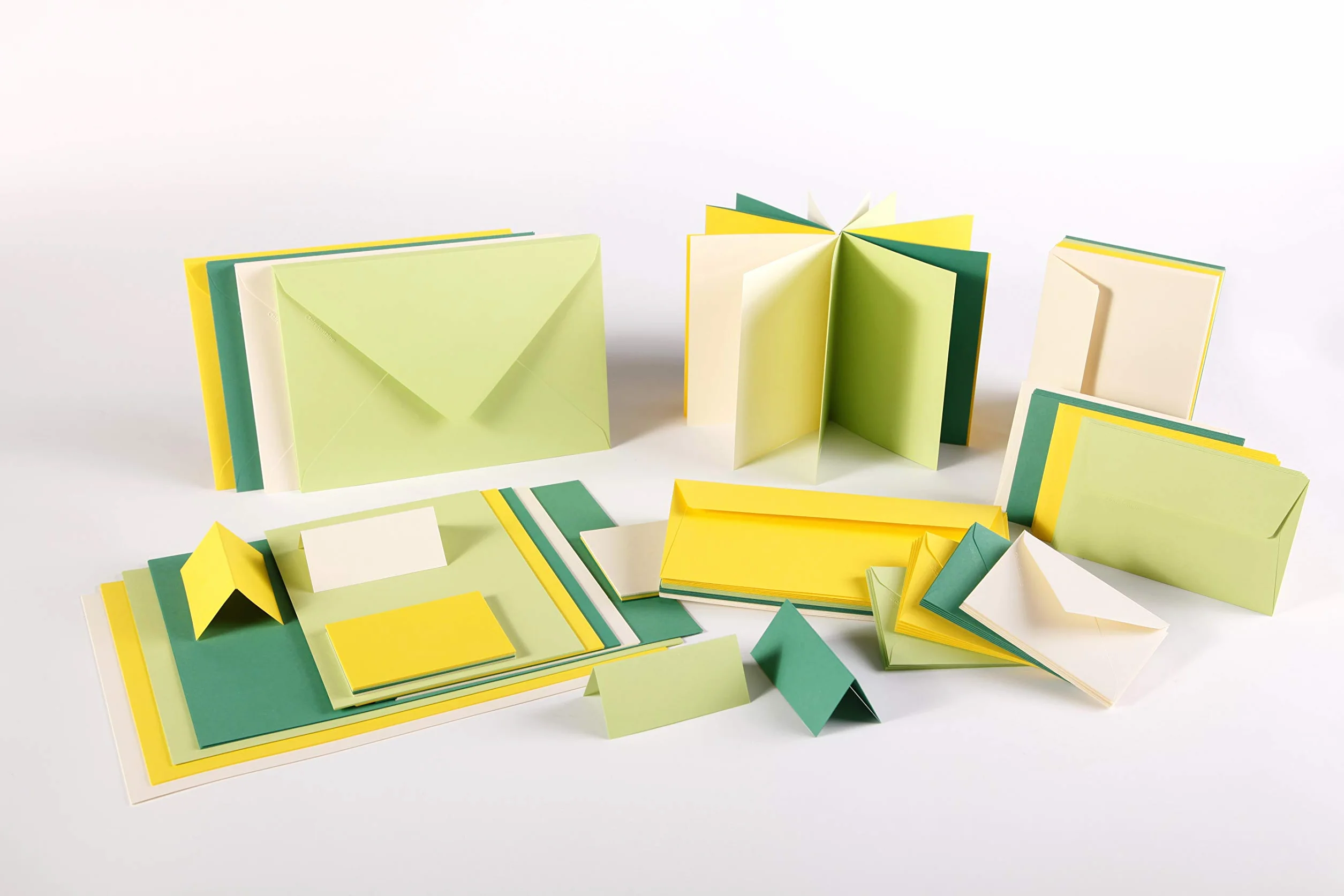 Clairefontaine Papier d'Invitation C6 210g/m² Blanc Naturel 25 Cartes Pollen