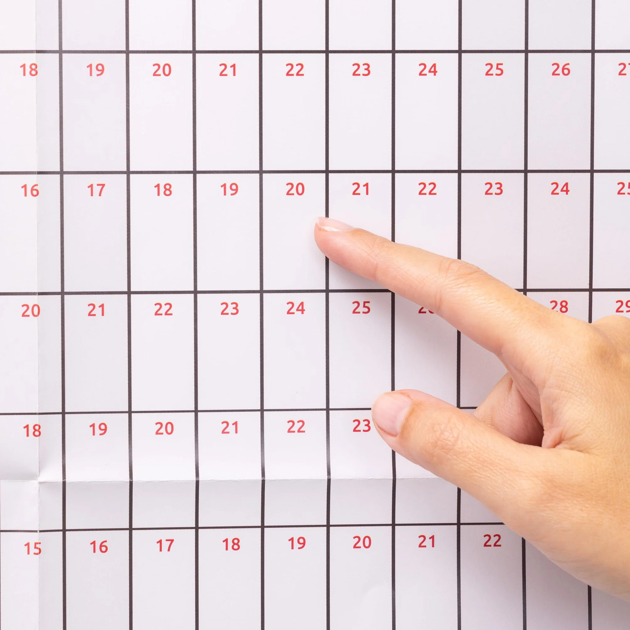 Calendrier mural 2026 A1 84x59 cm annuel complet rouge