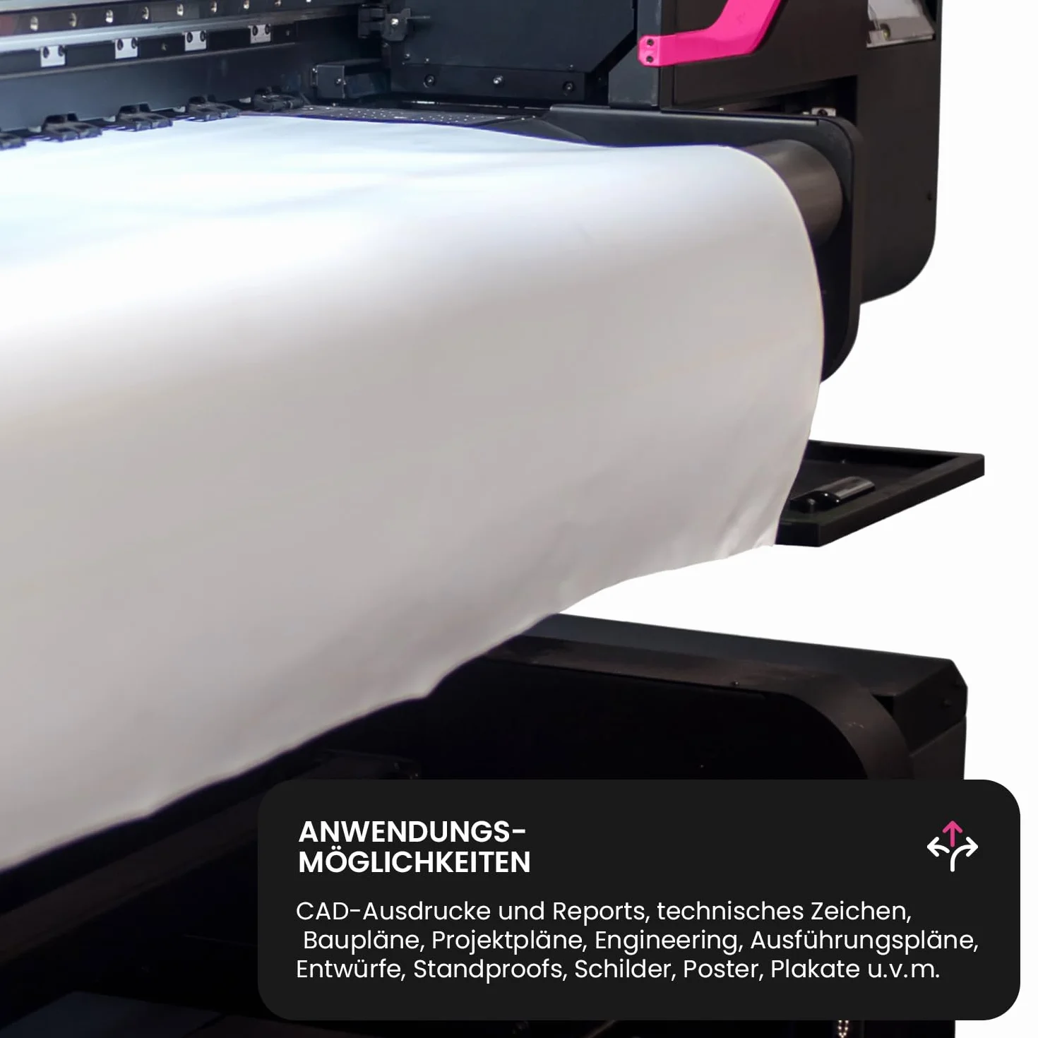 Papier plotter technique Netuno 90g 914 mm x 50 m 2 pouces 4 rouleaux