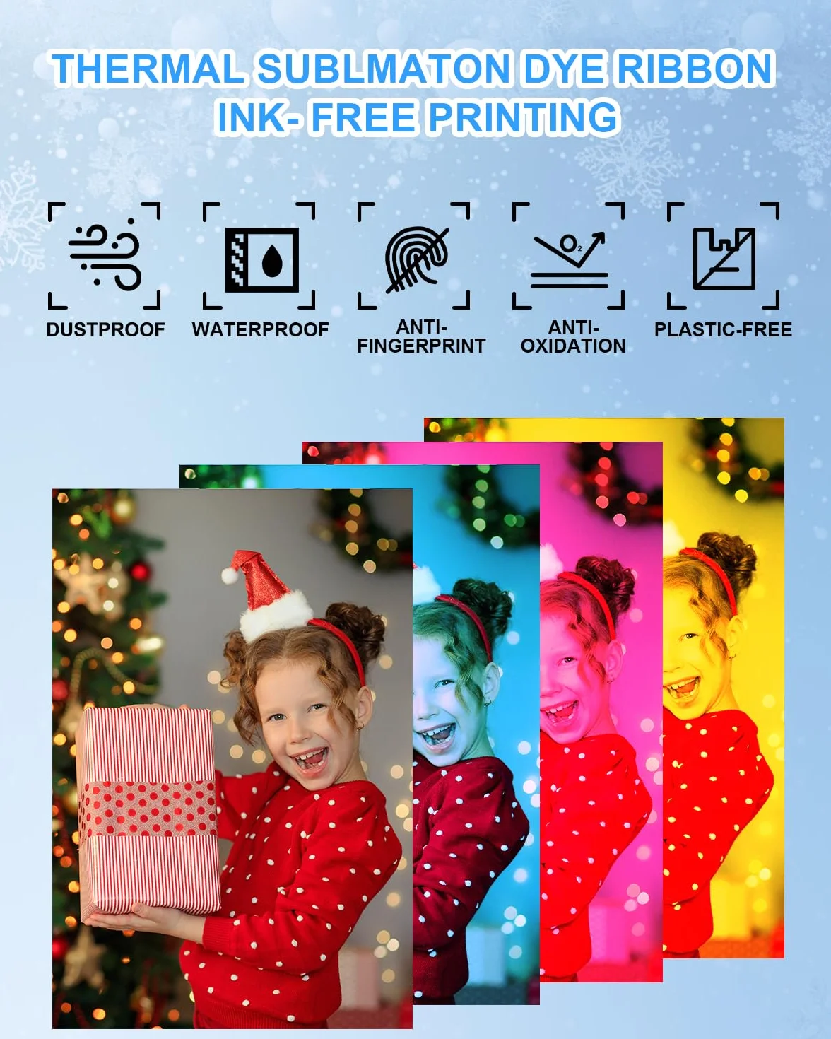 NineLeaf Papier photo Canon Selphy CP1300 CP1500 CP1200 CP1000 CP910 KP-108IN 3115B001 10x15cm 108 sztuk