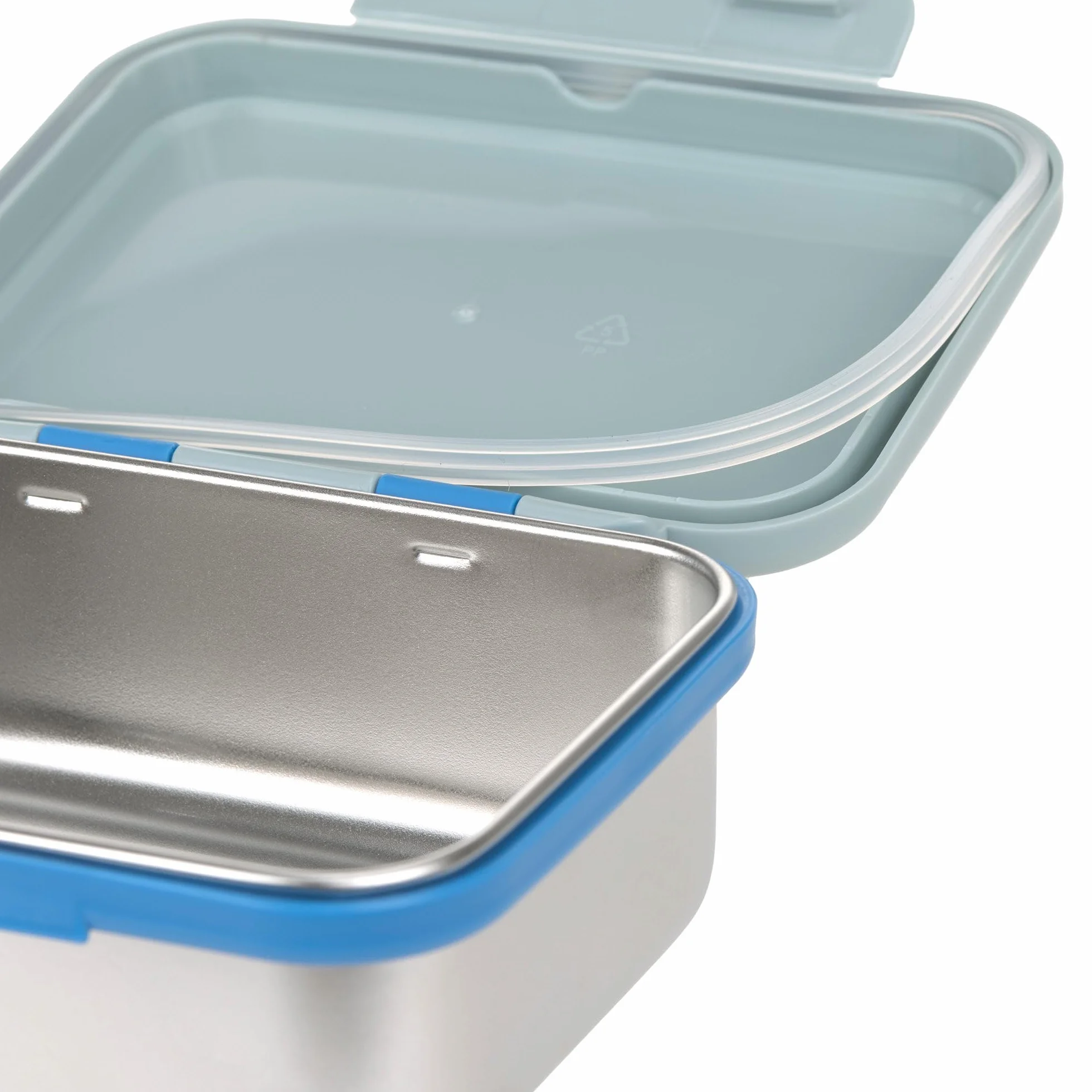 LÄSSIG Lunchbox acier inoxydable Sunny Explorer vert bleu
