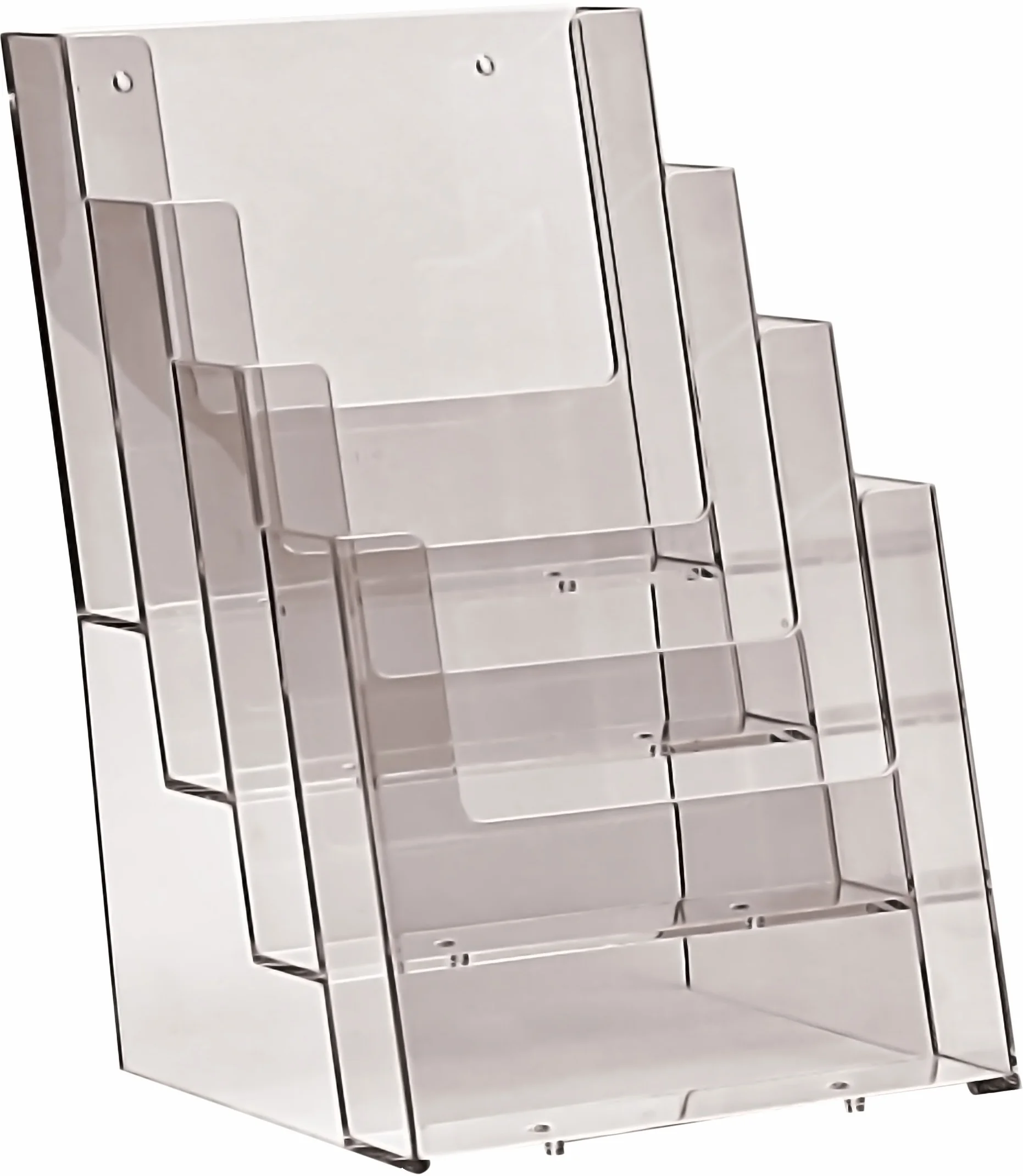 Taymar 4C160 Lot de 2 distributeurs à quatre niveaux pour brochure A5