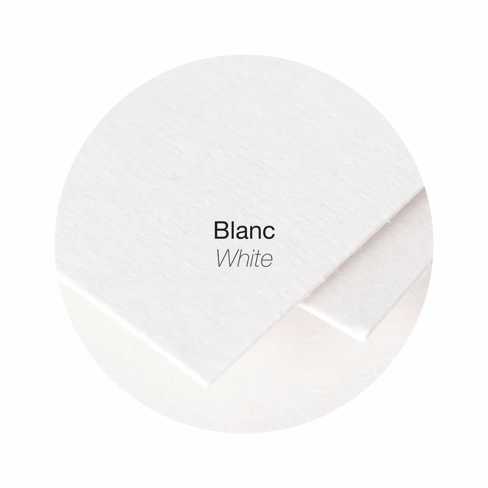 Clairefontaine 1416C Paquet de 25 Cartes Simples 8,2x12,8cm 210g/m² Blanc Papier Premium Lisse