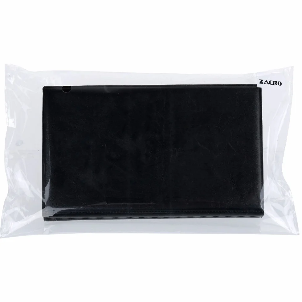 Zacro Porte Cartes de Visite PVC 240 Cartes Livre Ranger Fidélité Noir