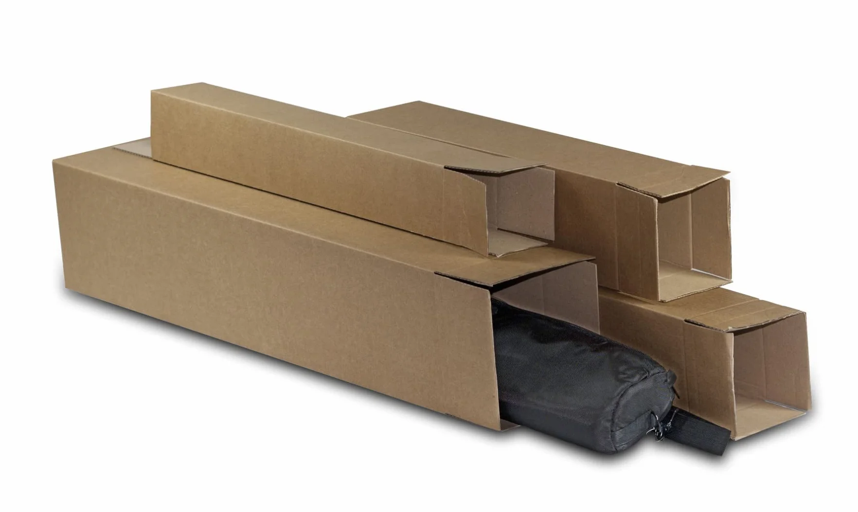 Carton d'expédition carré 120x120x430 mm 20 tubes
