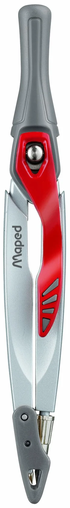 Maped Compas Stop System Système de Verrouillage Breveté Tracé Parfait Sécurité Protège Pointe et Mine