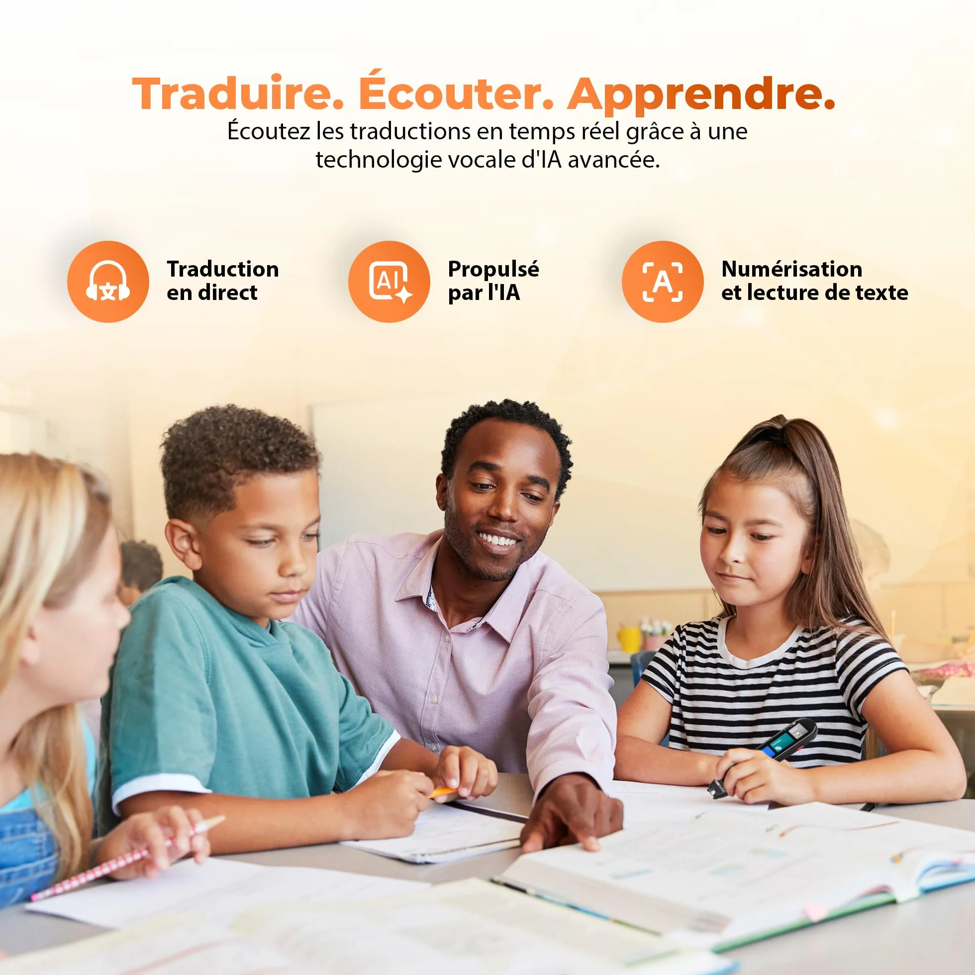 Scanmarker Pro Stylo de Traduction et de Lecture 100 Langues