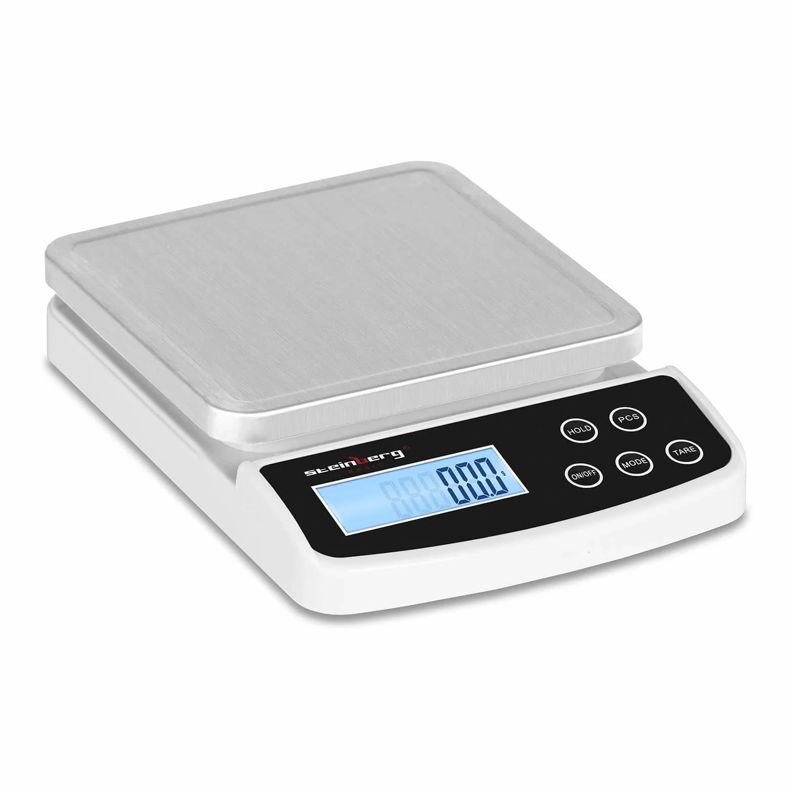 Steinberg SBS-LW-5000/100 Balance Poste Digitale Professionnelle 5 kg 0,1 g 15,2 x 15,2 cm