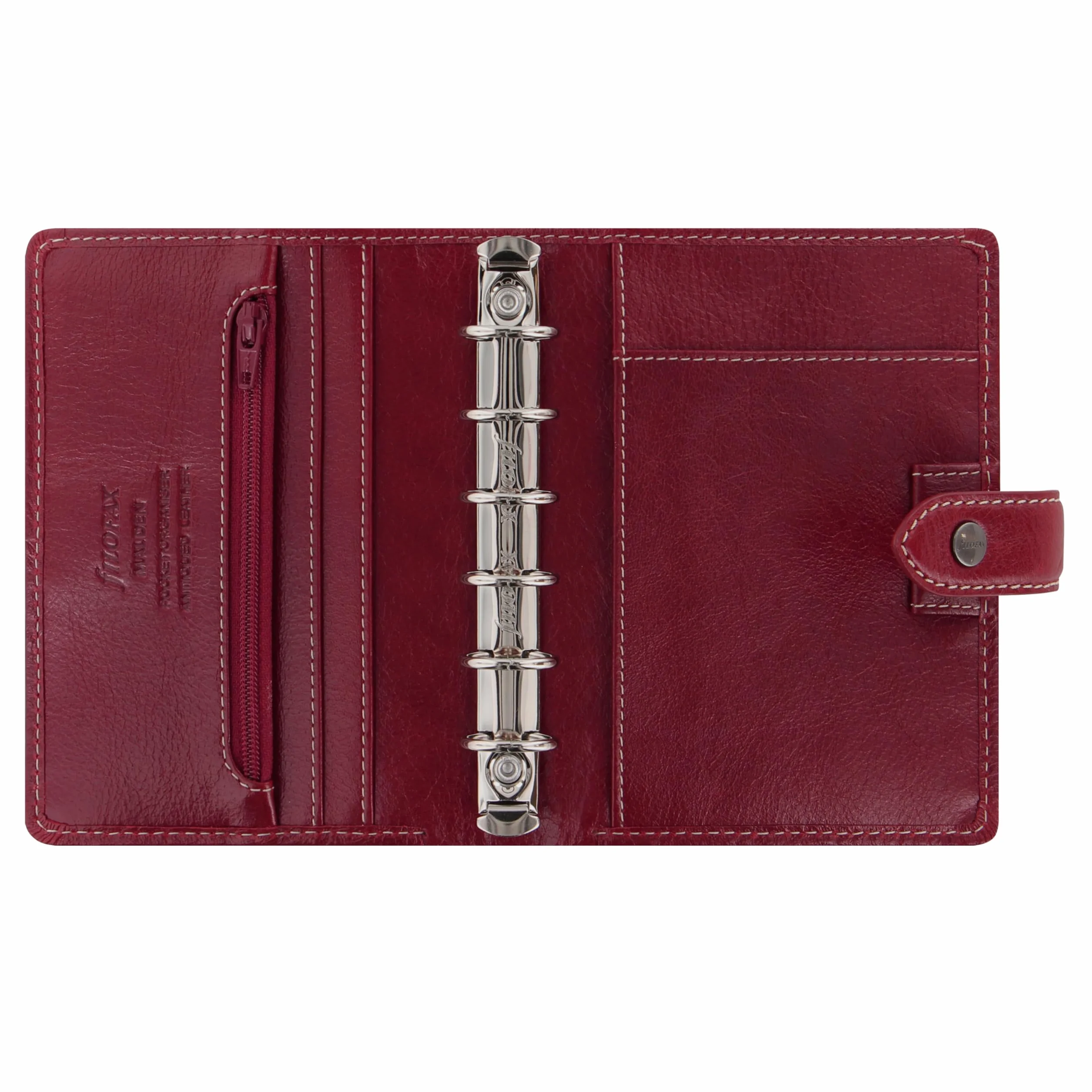 Filofax Malden Pocket Organiser Burgundy 2026
