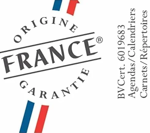 Quo Vadis Calendrier de Banque Bleu Janvier 2026 Décembre 2026 13,5 x 18 cm