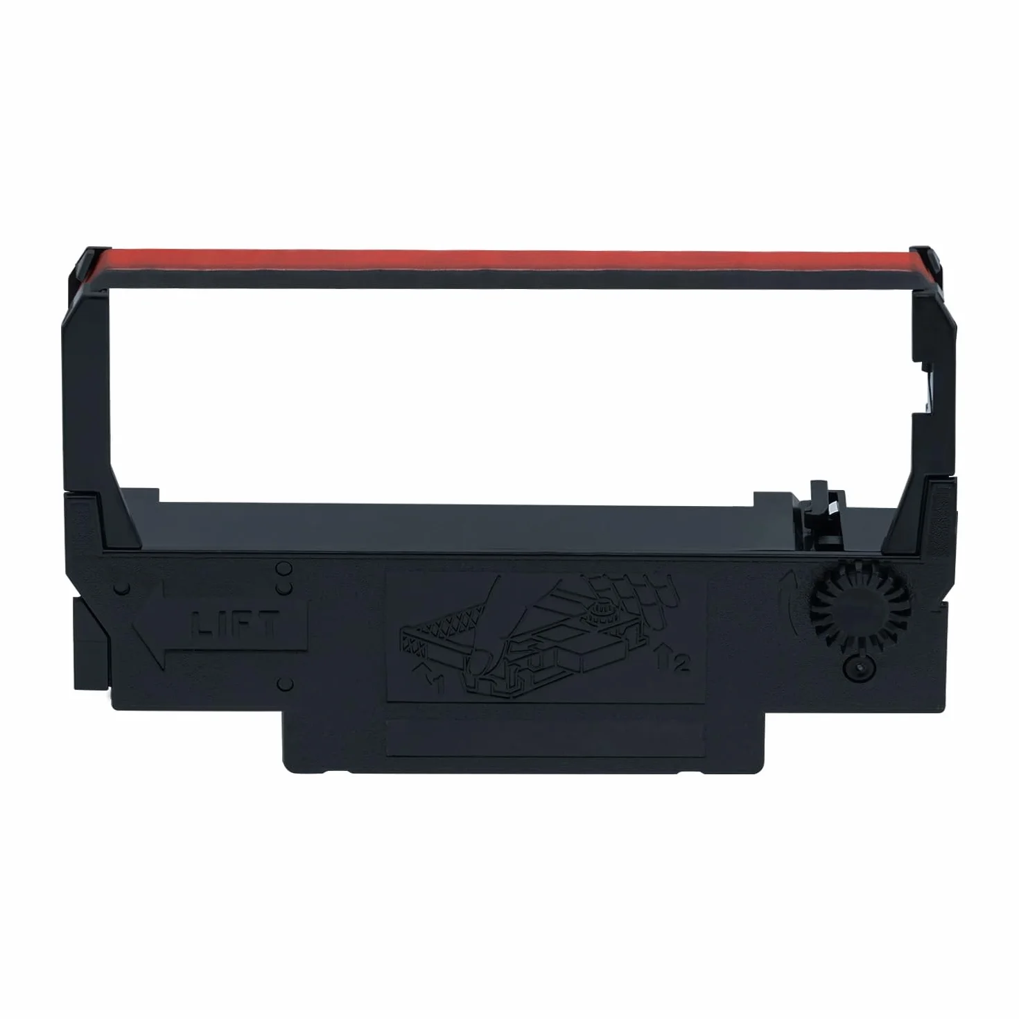 Cartouche de Ruban Compatible pour ERC30 ERC34 ERC38 NK506 TMU200/300 Caisse enregistreuse - Noir et Rouge (Pack de 6)