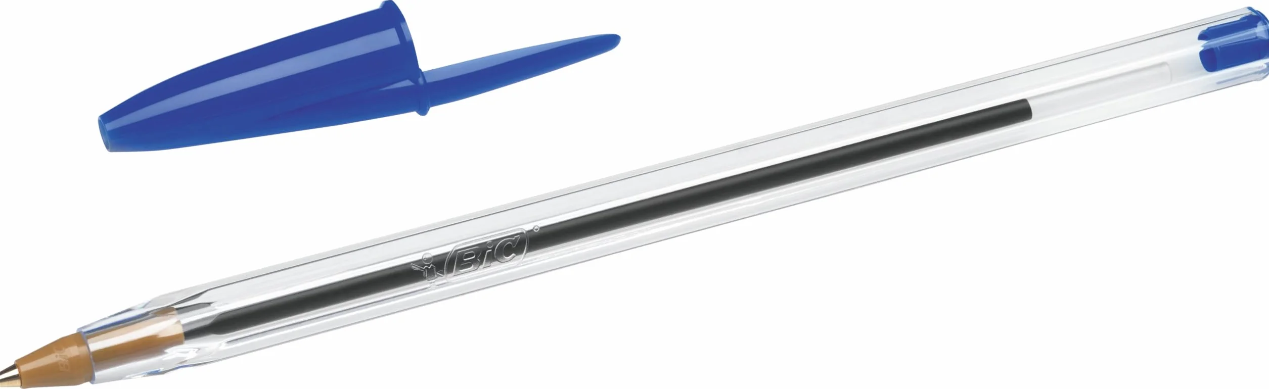 BIC Cristal Original Stylo-Bille Pointe Moyenne 1,0 mm Bleu Boîte de 50